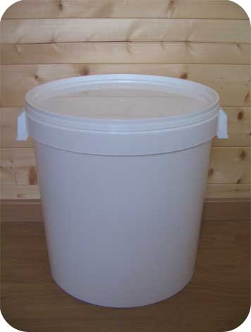Seau plastique toilette sèche 30 litres